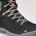 Ботинки для походов зимние водонепроницаемые женские черные SH100 WARM MID Quechua