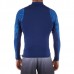 tee shirt anti uv surf top 500 manches longues homme bleu comos tee shirt anti uv surf top 500 manches longues homme bleu comos