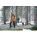 Ботинки для походов зимние водонепроницаемые кожаные мужские серые SH500 X-WARM Quechua