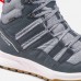 Ботинки для походов зимние водонепроницаемые мужские cерые SH100 WARM MID Quechua