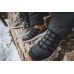 Ботинки для походов зимние водонепроницаемые мужские cерые SH100 WARM MID Quechua